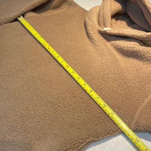 BABATON Lisa' Teddy Fleece Hoodie oversized XS camel ⭐️⭐️⭐️⭐️ - Picture 3 of 15